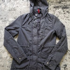 Divided (H&M) grey utility jacket